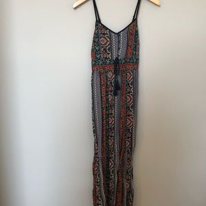 Floor length dress